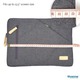 AGVA Urban Denim Laptop Sleeve  MAC-AG-LTB262-Grey