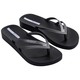 Ipanema Bossa Soft V Fem Flip (No-9) Black & Silver 182840AG72009
