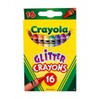 Crayola Glitter Crayons 16PCS No.52-3716