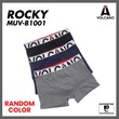 VOLCANO Rocky Series Men's Cotton Boxer [ 2 PIECES IN ONE BOX ] MUV-B1001/XL