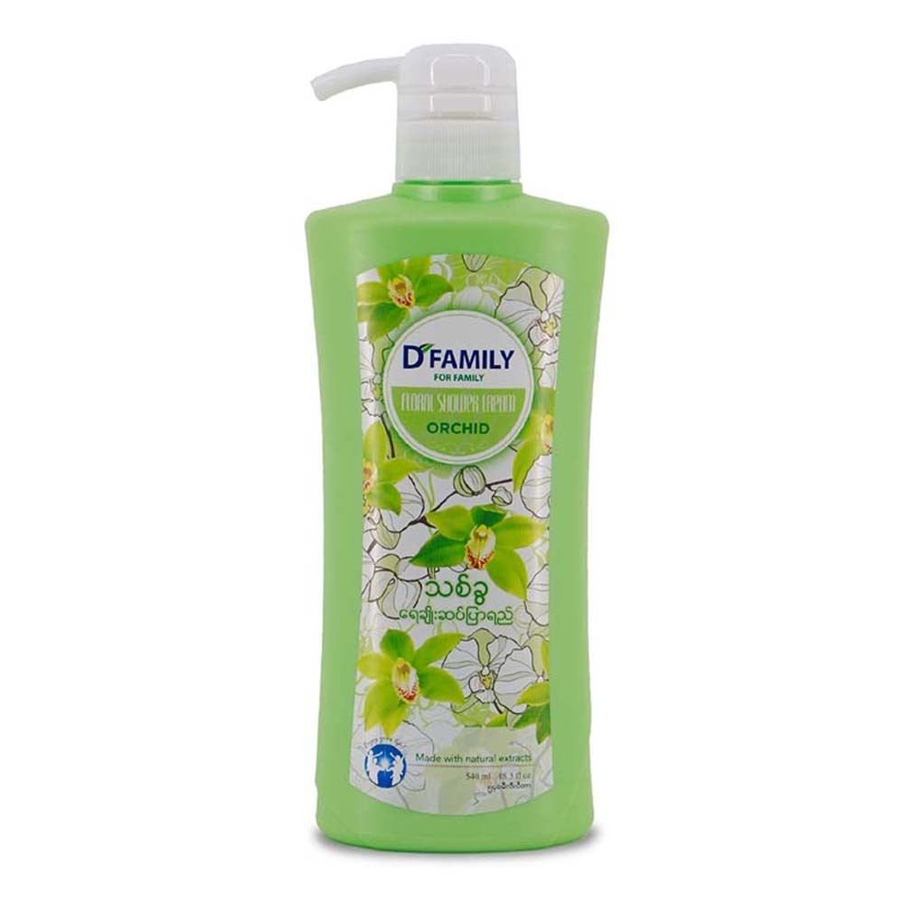 D Family  Orchid Shower Cream 540ML