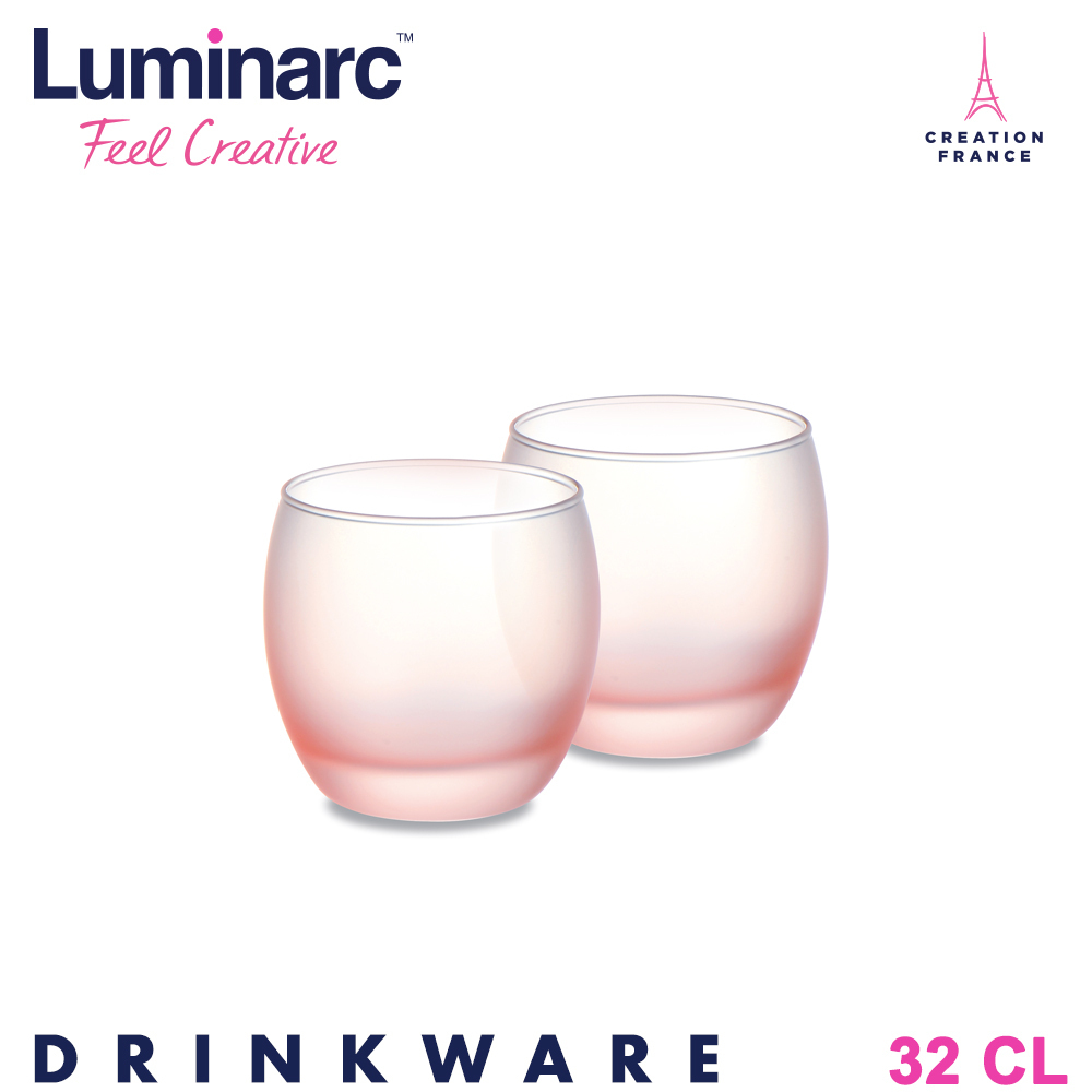Luminarc Gobelet Salto Frost Pink 32CL 4PCS P4981