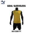 Olympic Goal Sleeveless Jersey GLA-2503-YY Yellow Medium