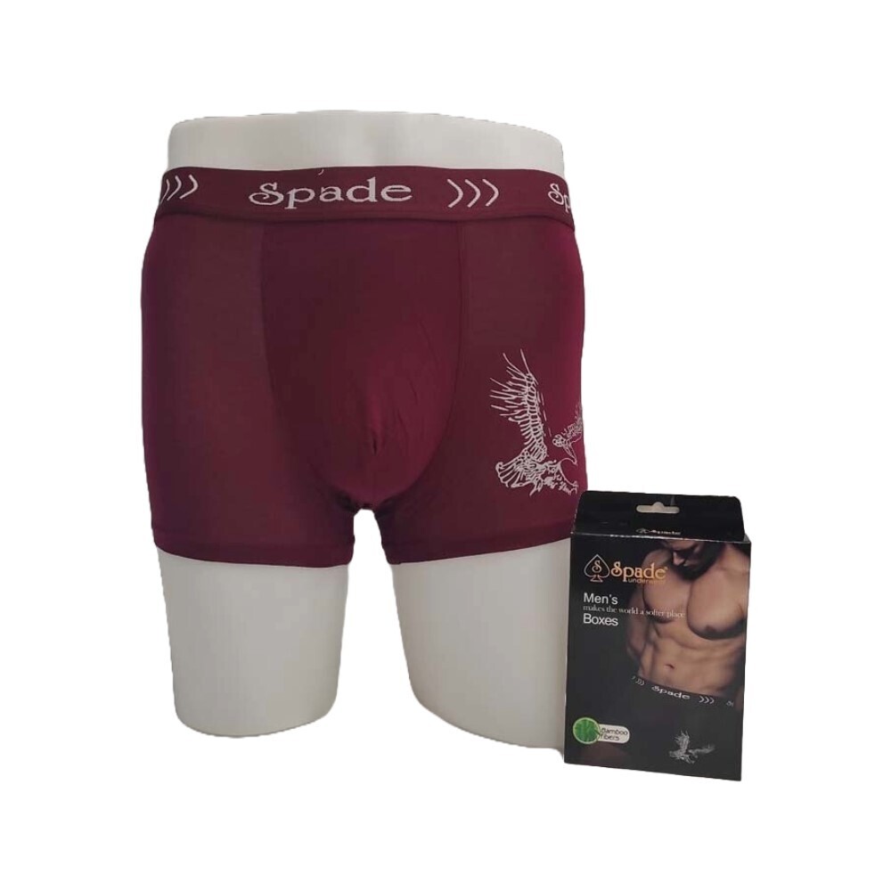 Spade Men's Underwear Dark Red Small SP:8611