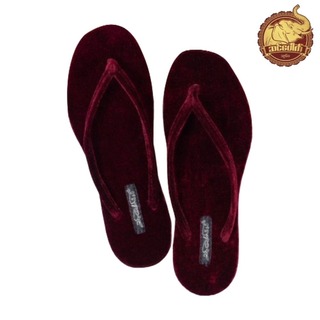 Sin Pauk Women Velvet Slipper (Design-1,No-6) SPL-026