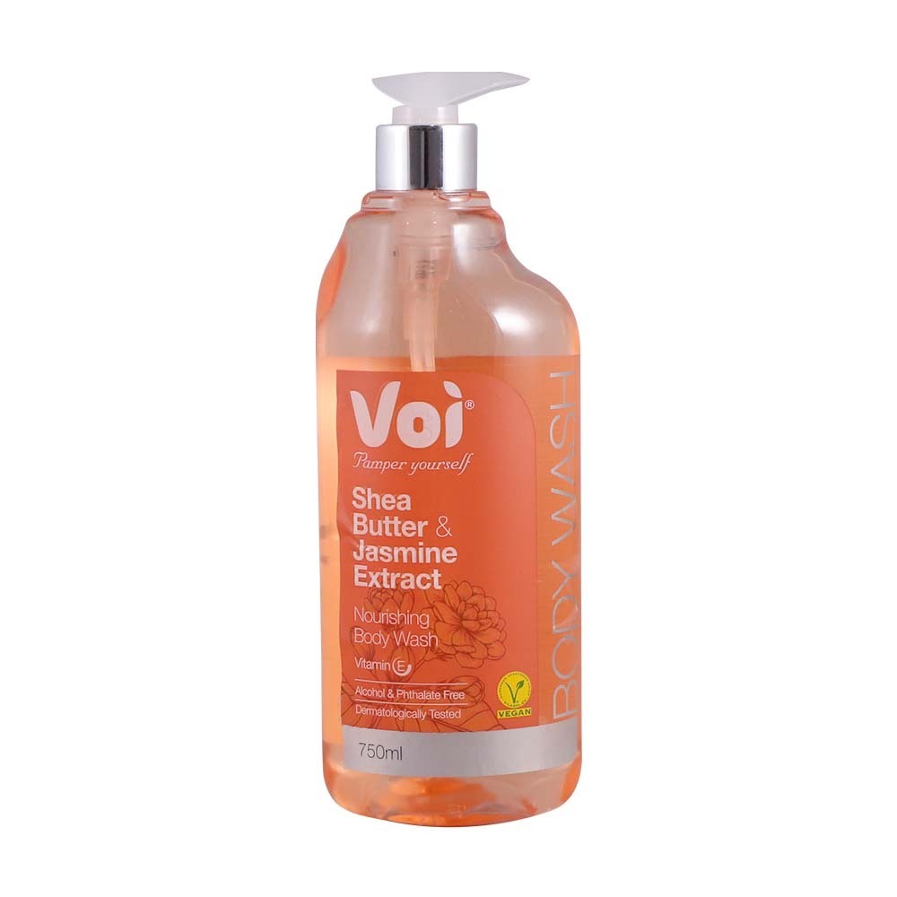 Voi Body Wash Shea Butter & Jasmine Extract 750ML