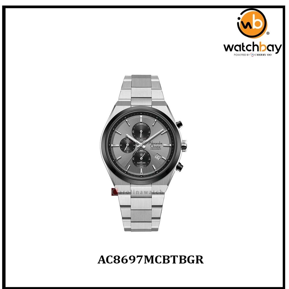 Alexandre Christie Men Watch AC8697MCBTBGR Cherry Oo