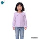 Max & Mia Kid Girl Cotton Puff Long Sleeve Blouse MM9944 Purple L (7/8yrs)