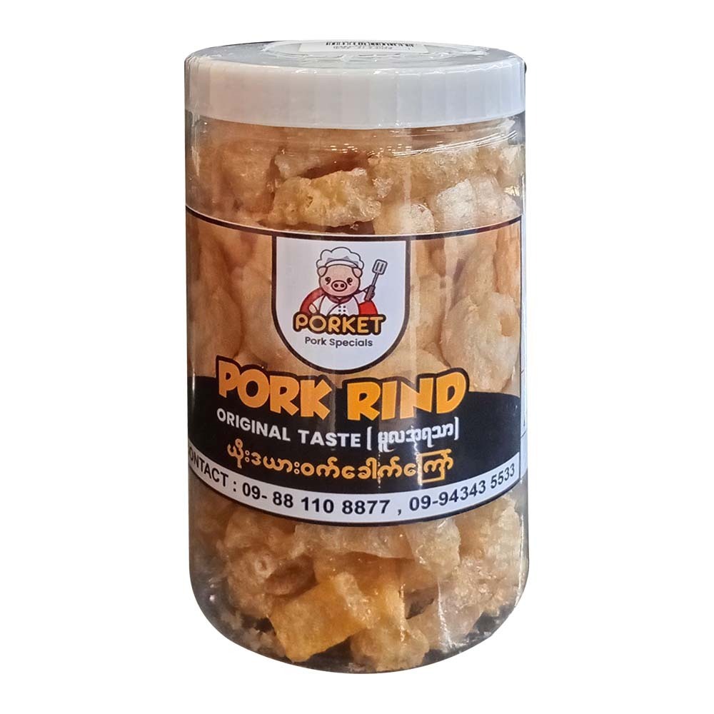 Porket Pork Rind Original 135G