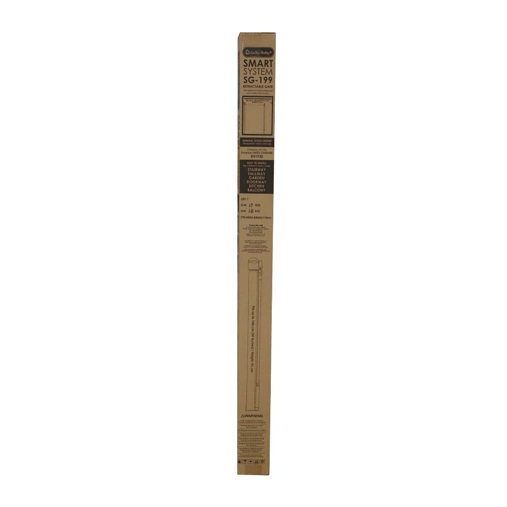 LKB Smart System Retractable Gate Black SG-199