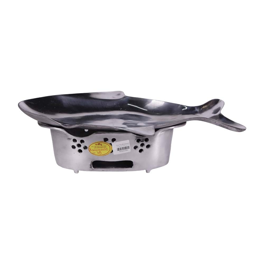 Daw Pu Aluminum Fish Shape With Stove (Pro)