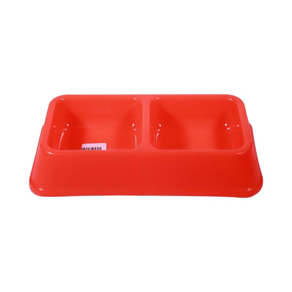 Doggy Doggy's Double Dog Bowl Plastic DD-00494