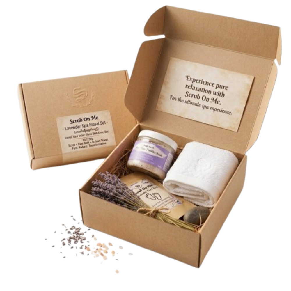 Lavender Hand & Foot Care Set (Self-Care Set)