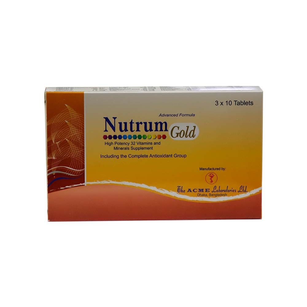 Nutrum Gold Mv&Minerals 10PCSx3
