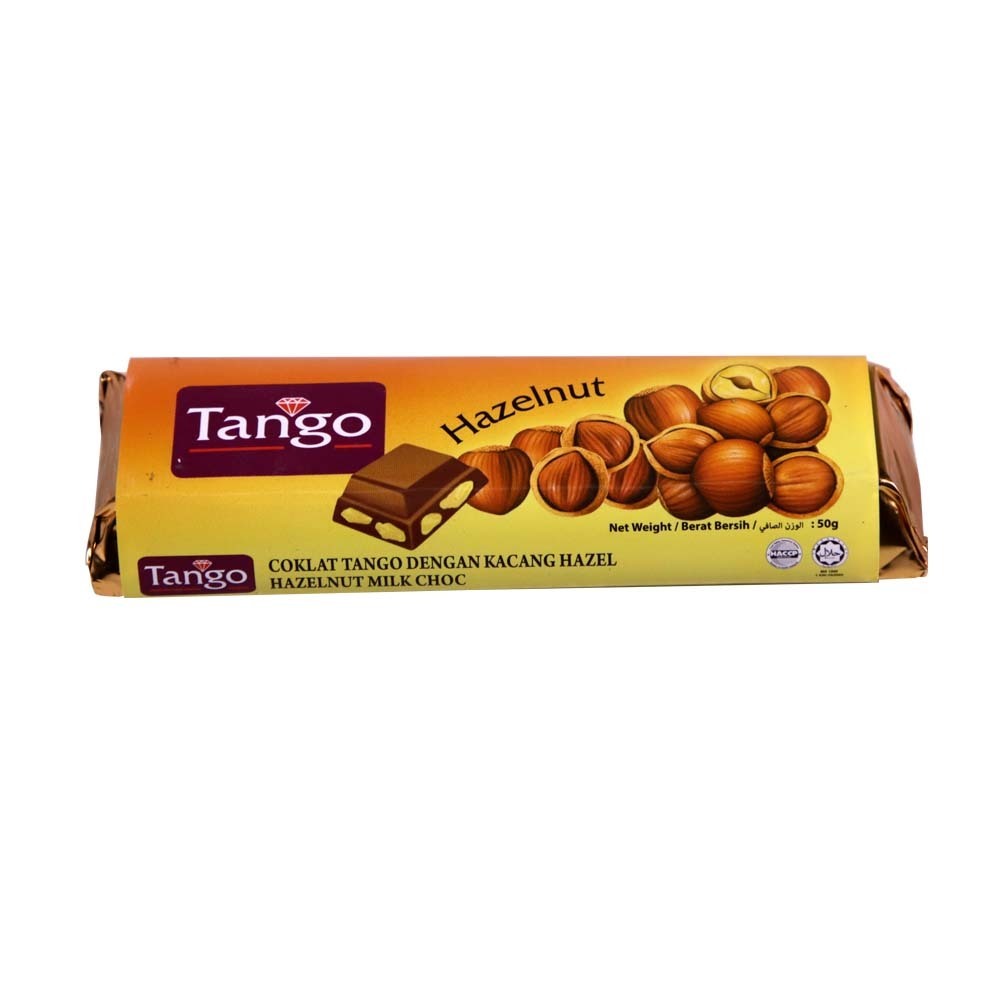 Tango Chocolate Bar Hazelnut 50G