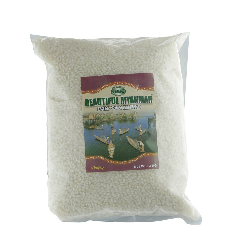 Beautiful Myanmar Paw San Hmwe Rice 2KG | ပေါ်ဆန်းမွှေးဆန် | ဆန် | အခ ...