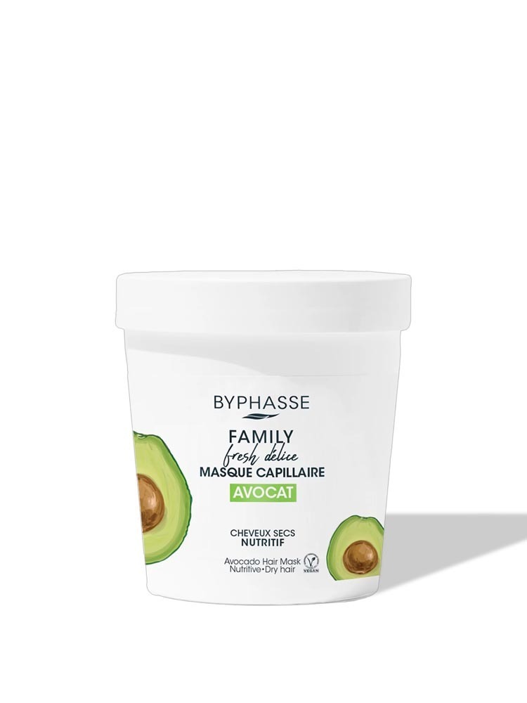 Byphasse Family Fresh Delice Hair Mask Avocado Dry Hair 250 Ml