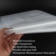 Rain Cover Plastic Sheet Roll 30ft x 8ft