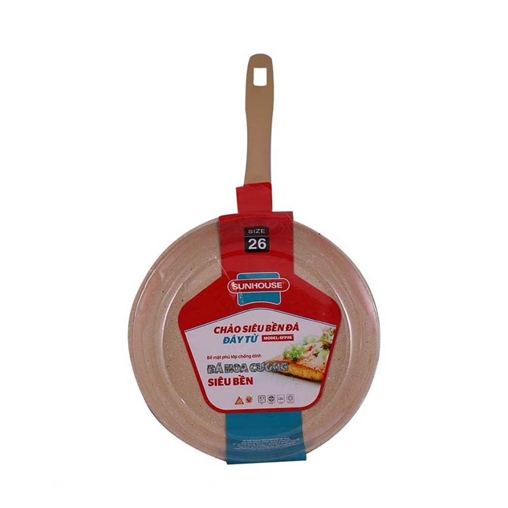 Sunhouse Marble Induction Fry Pan 26CM SFP26