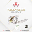 My Home Tubular Lever Lock Stainless  Steel 16541-SN