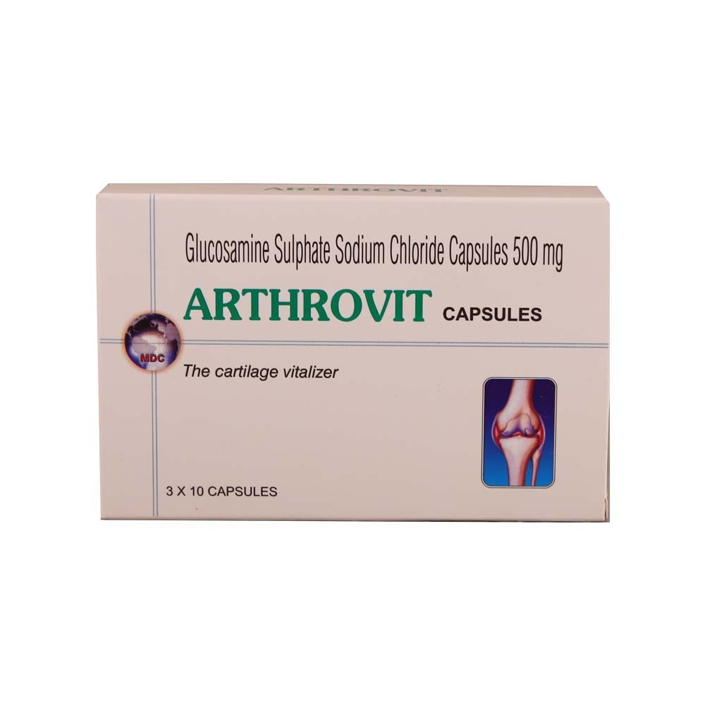 Arthrovit Glucosamine 500MG 10PCSx3