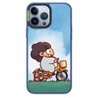 Bicycle Phone Case (Blue) iPhone 12 By Creative Club Myanmar