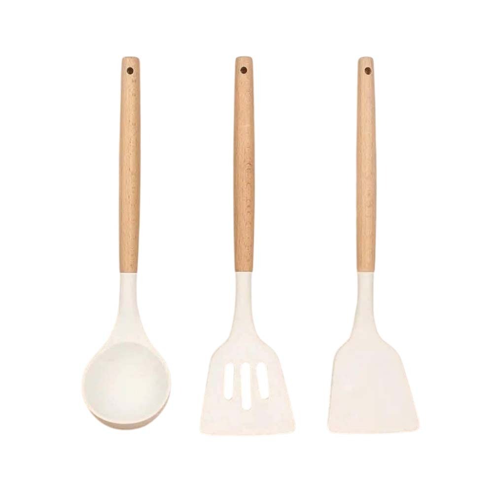 Beauty House Heat-Resistant Silicone Kitchen Utensil 3PCS Set