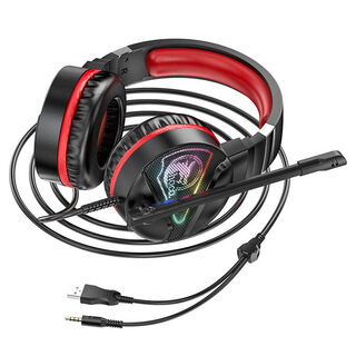 W104 Drift Gaming Headphones With Mic / Blue