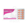 Ciprin - 500 Ciprofloxacin 500MG 10Tablets 1X10