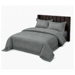 Harmony Homes Top Line Double Bedsheet Grey