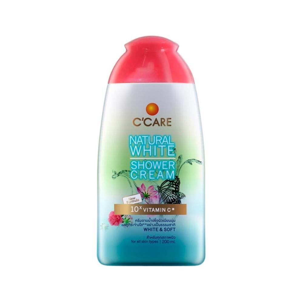 C'Care Natural White & Soft Shower Cream 200ML 