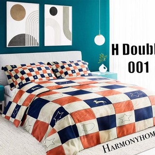 Harmoy Homes Bed Sheet Double (6' x 6.5' x 9") HH Double 005