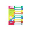 Apolo Index Divider 10 Assorted 9517636131028