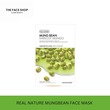 Thefaceshop Official Real Nature Mask Sheet Mung Bean 8806182590290