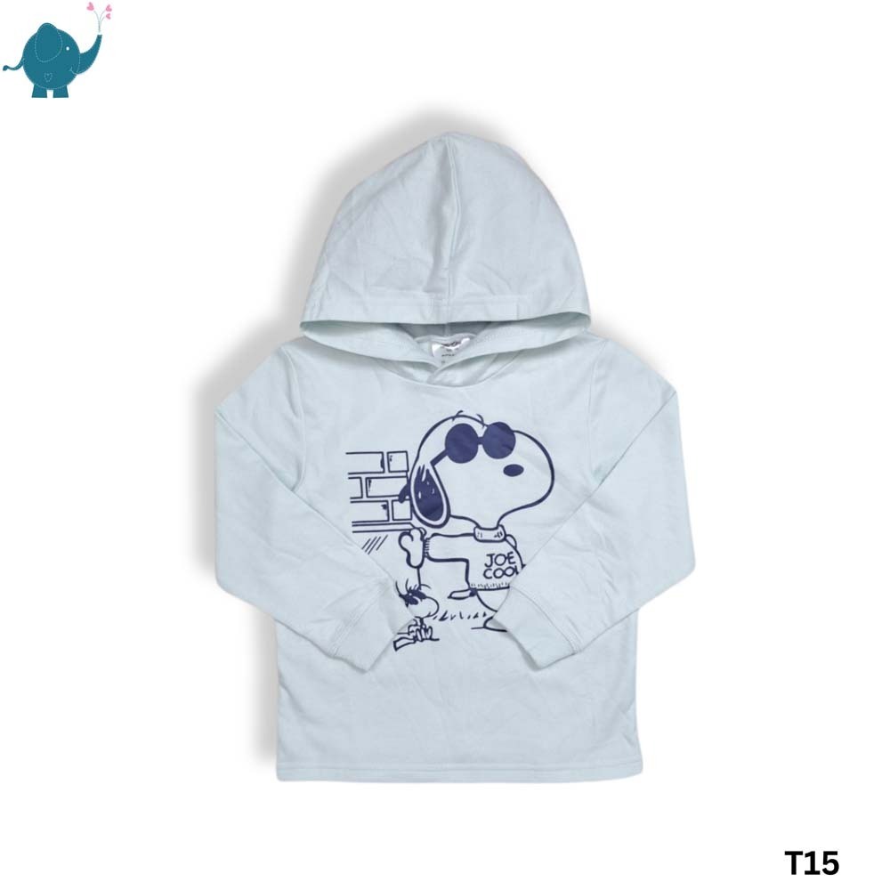 Max & Mia Kid Hoodie T15 Off White (XXL-140)