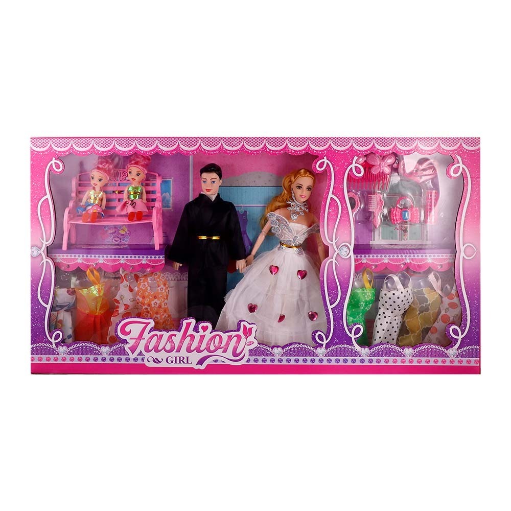 SF Family Doll Set Asst No.860