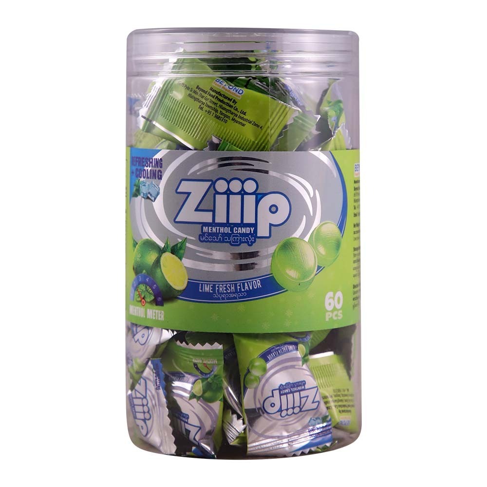 Ziiip Menthol Candy Lime Fresh 180G