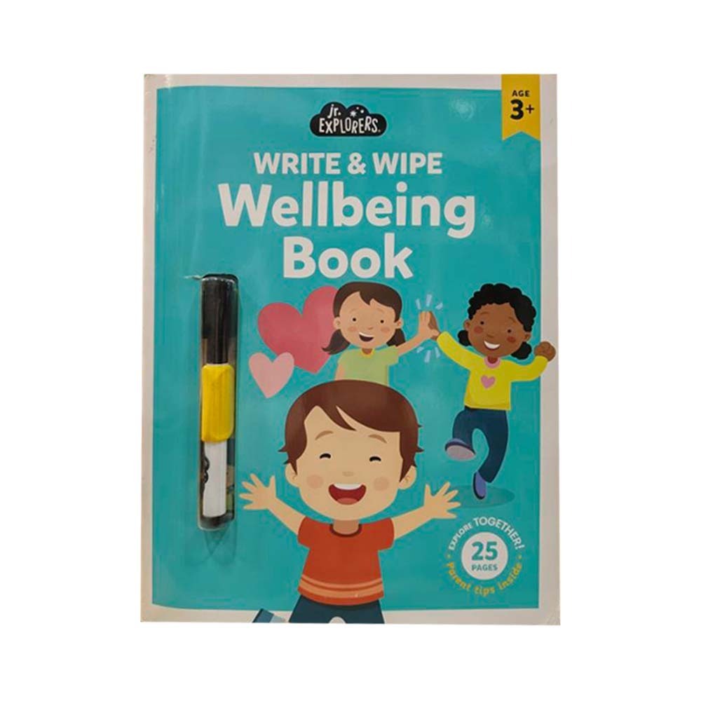 Junior Explorers Write And Wipe: Wellbeing Book