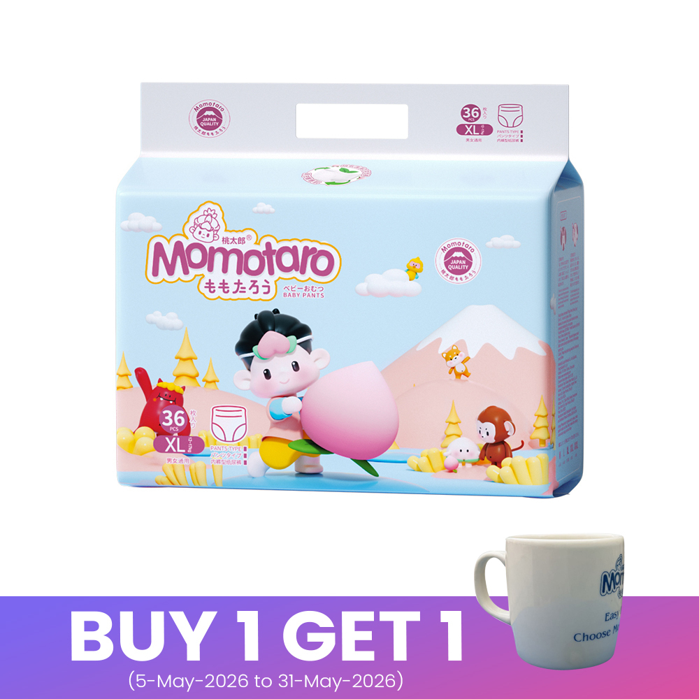 Momotaro New Series Diaper Pants  XL 36 PCS