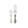 Edison Mama Fork & Spoon Set (Olive) 1 Years And Above