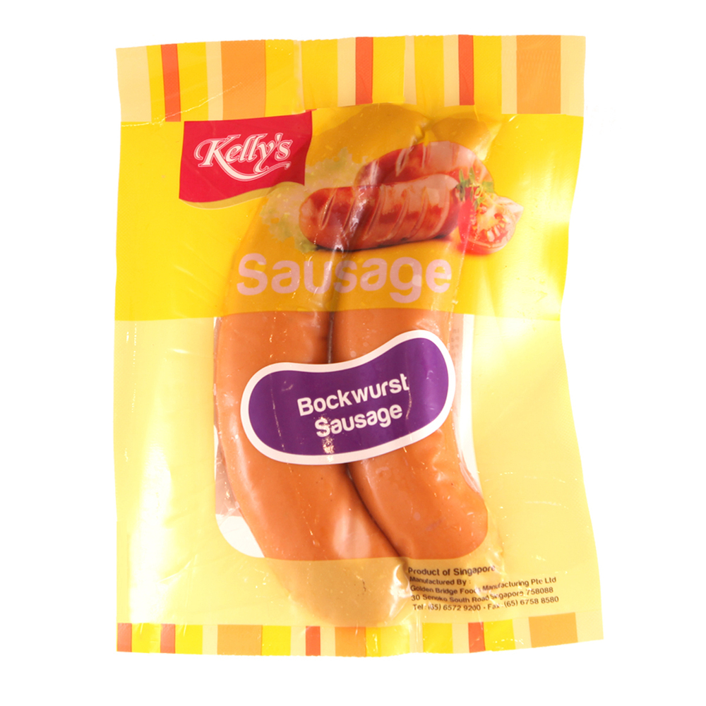 Kelly`S Bockwurst Sausage 200G