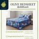 Olive Bedsheet Set Single (3PCS) 1270B