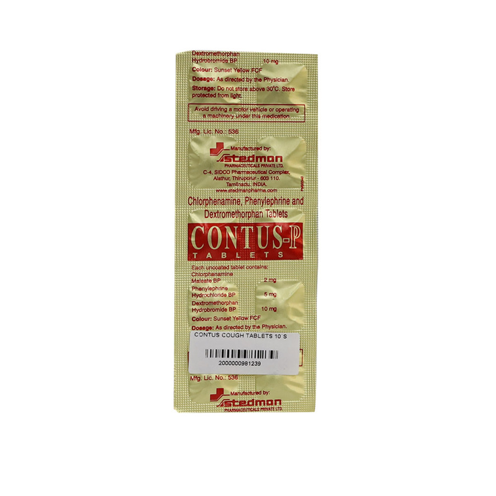 Contus Cough 10Tablets