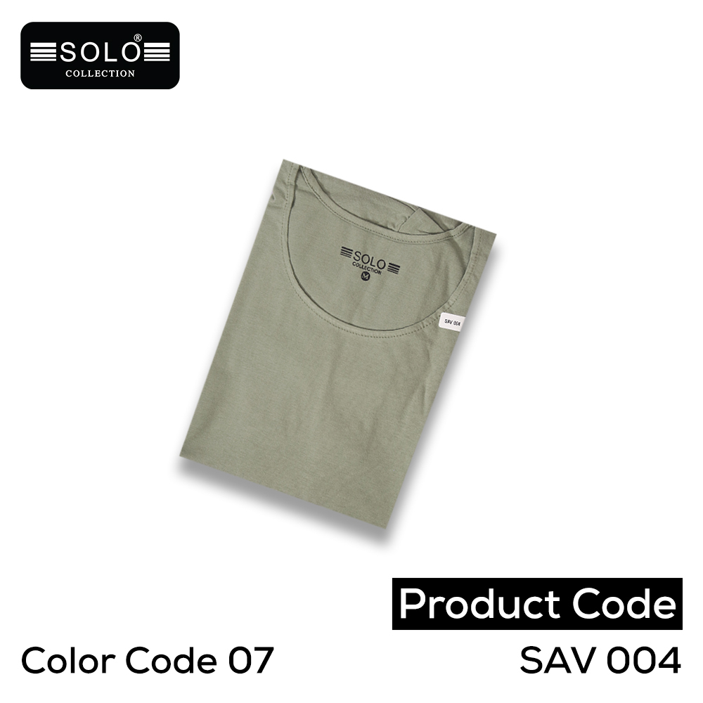 SOLO COLLLECTION Men Plain Vest SAV 004 (Code 07-Medium)