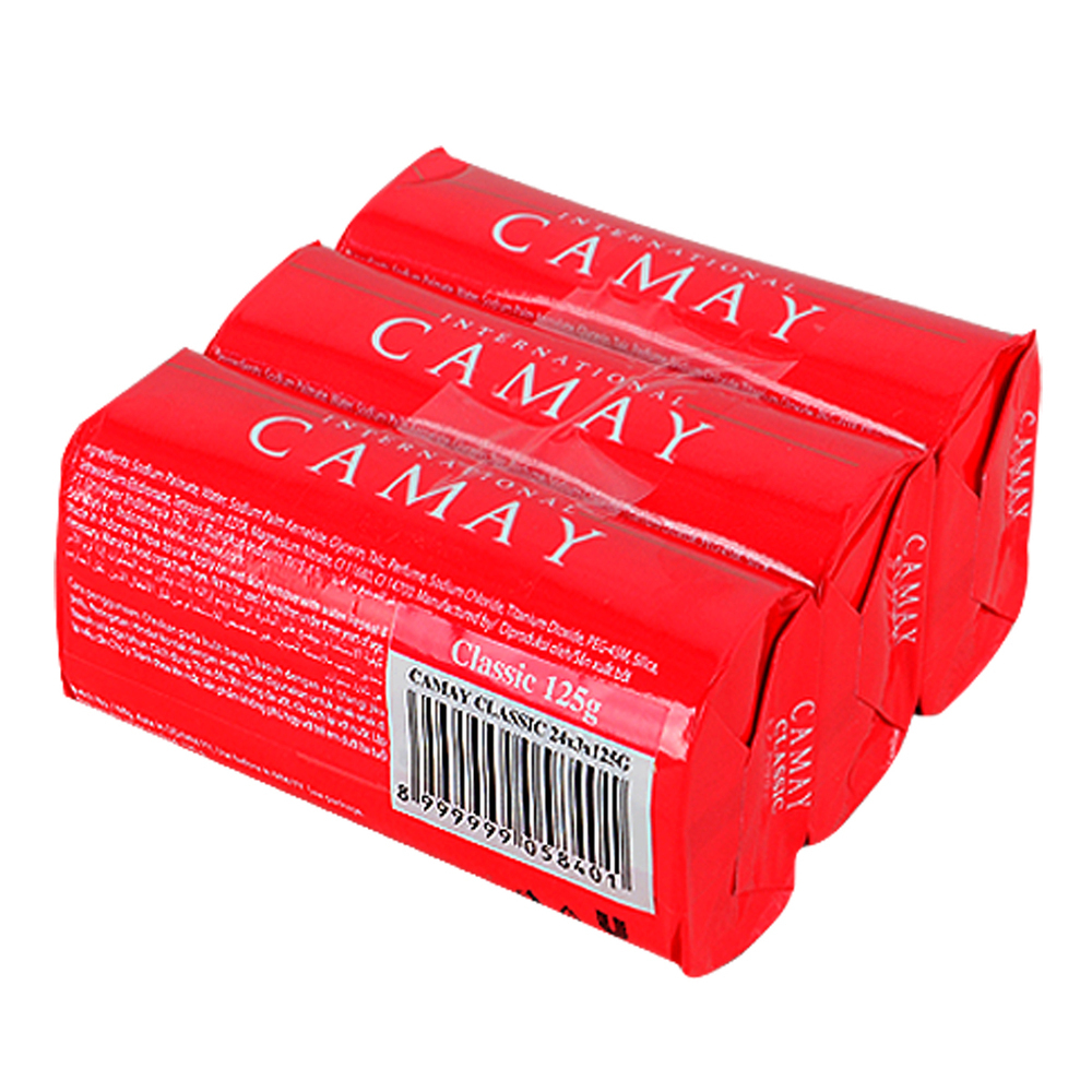 Camay Bar Soap Classic 3X125G