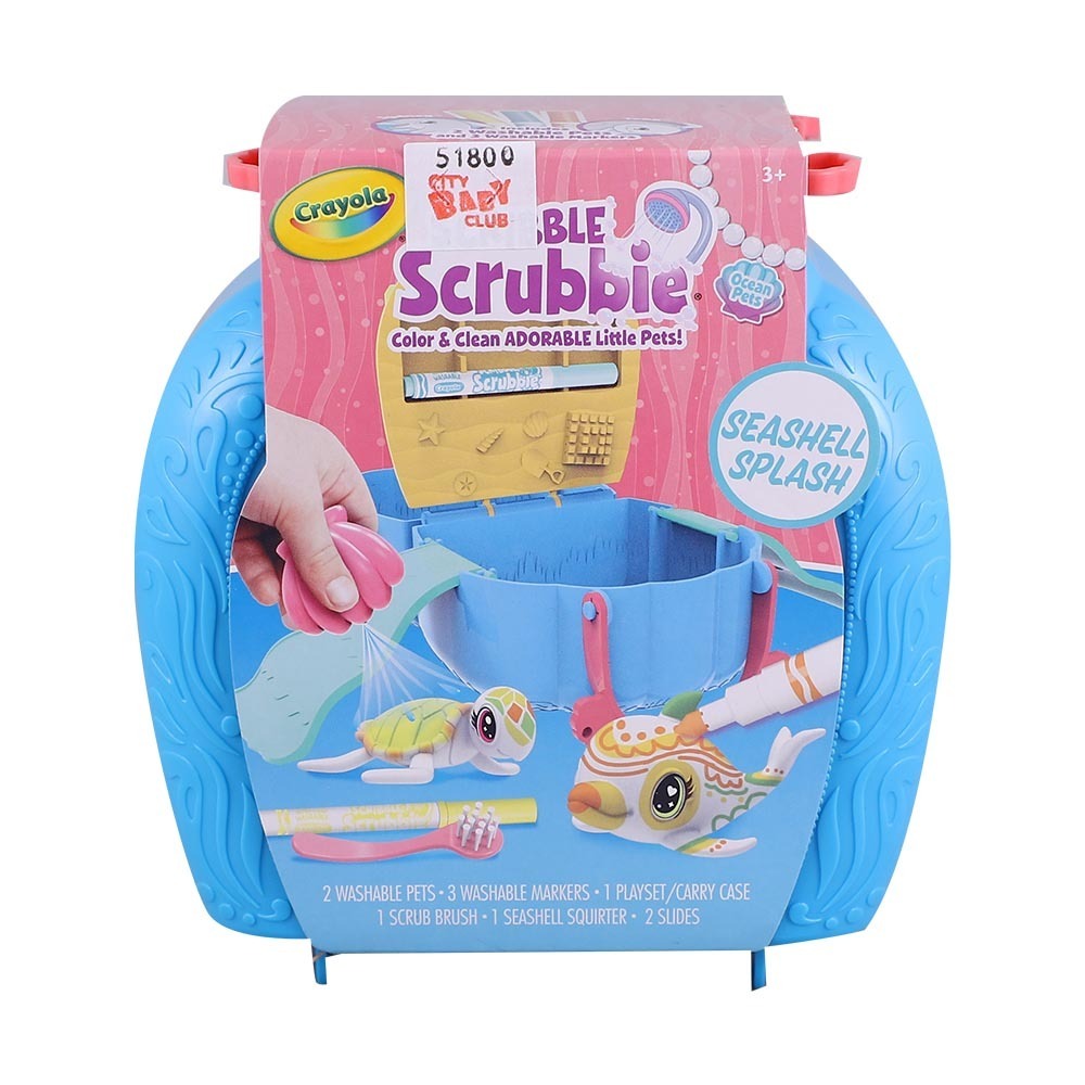 Crayola Scrubbie Ocean Pets Set NO.74-7426