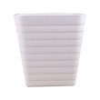 Plastic Flower Pot With Base 15X15X15CM TT-160