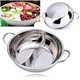 Hotpot Bowl with Divider 36cm MD-CP-136