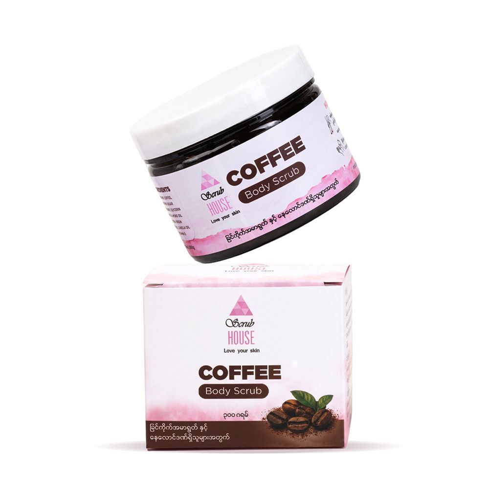 Scrub House Coffee Body Scrub 250G (9724200805975)
