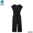 The Ori Teenager Girl Jumpsuit LBD018 Black (Large-14A)